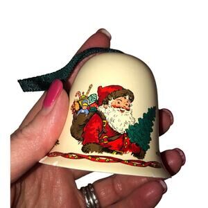 Potpourri Press Bell Pomander Kris Kringle Santa‎ Ornament Sachet Air Freshener